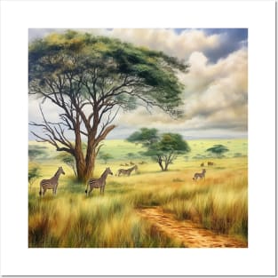 Savanna Posters and Art